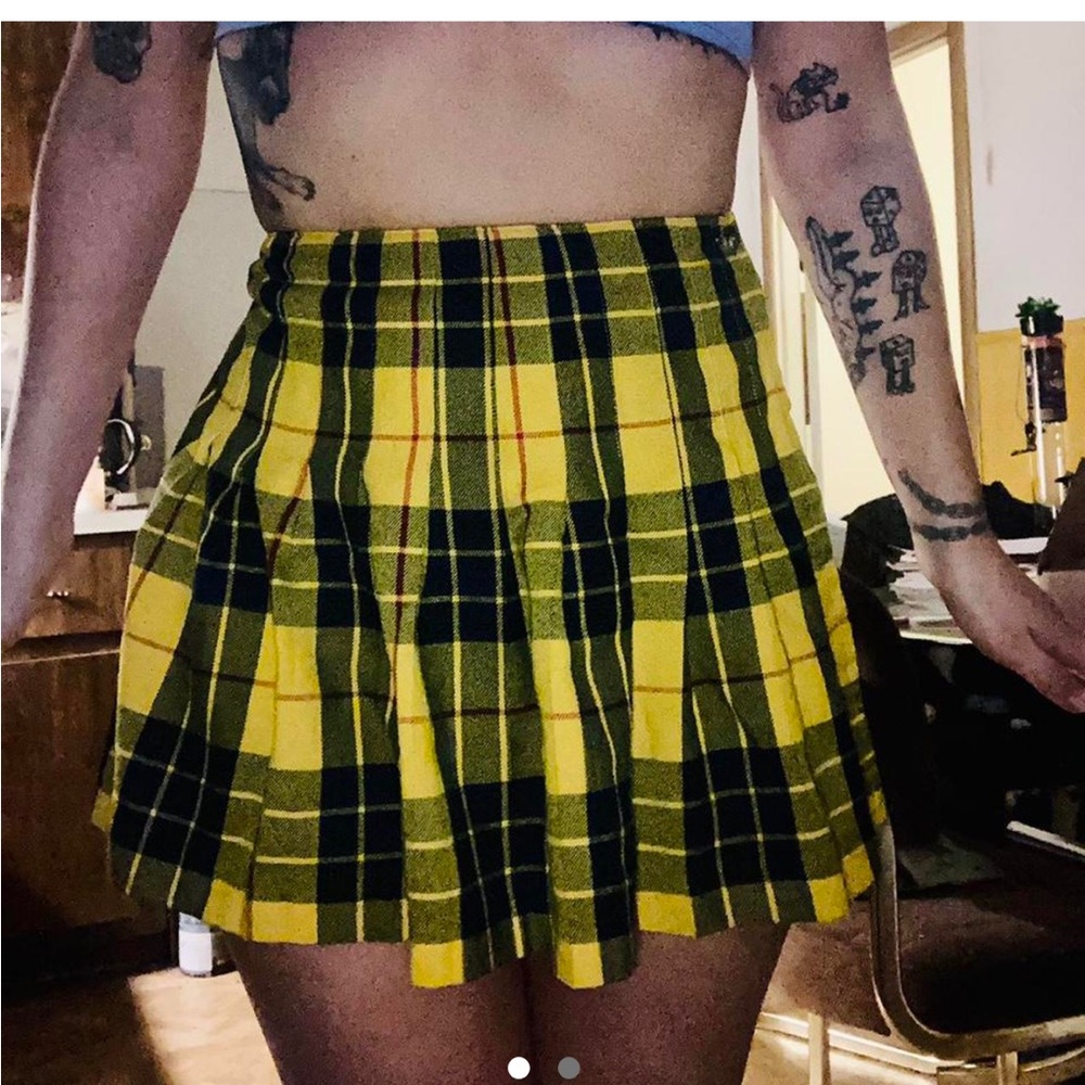 Vintage 90s The Limited Plaid Skort